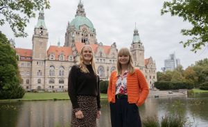 Innenstadtmangement, Franka Wehmeier und Carolin Ringat (von links)